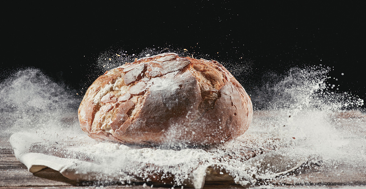 Vorschau: Brot mit Mehl