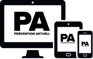 PA Logo auf verschiedenen Bildschirmen
